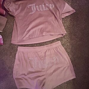 Juicy couture pj set size medium